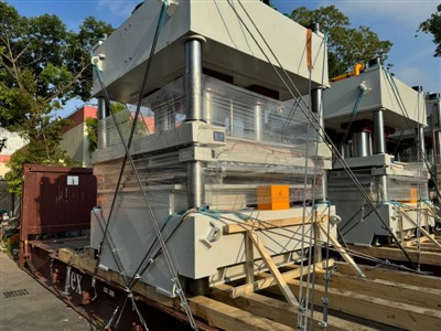 600톤 유압절단프레스 한국 납품